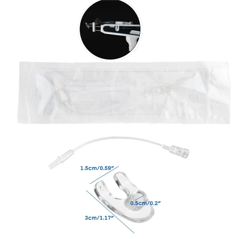 Disposable Catheter Plastic Plate Suitable For Mesotherapy Gun Beauty Equipment Accessories