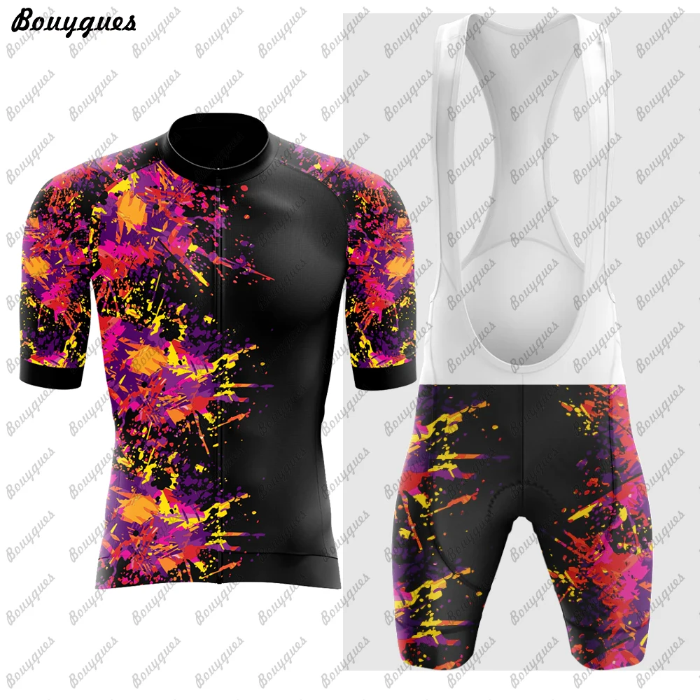 New Cycling Jersey Set Summer Cycling Clothing MTB Bike Clothes Uniform Maillot Ropa Ciclismo Man Cycling Bicycle Suit