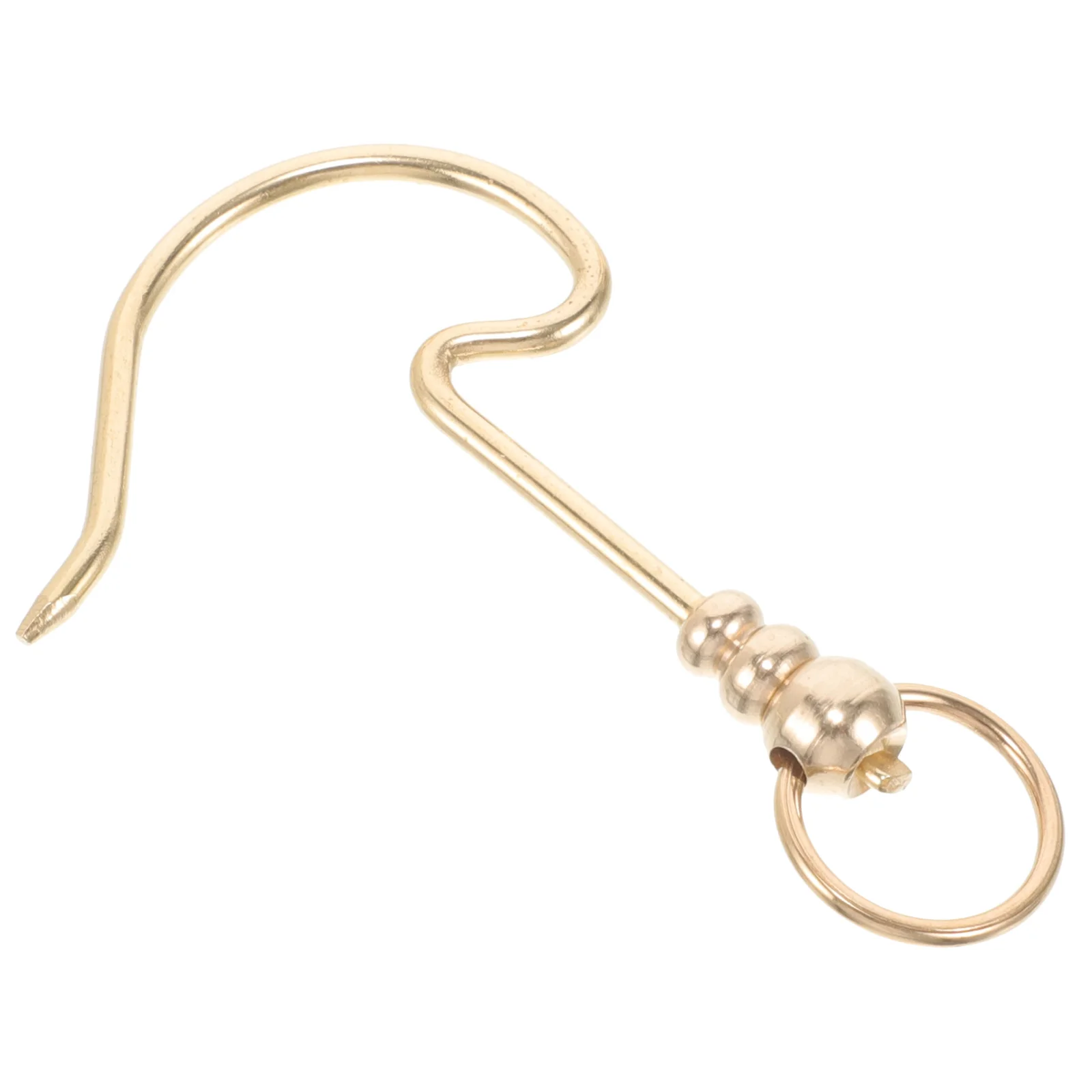 

Brass Cage Hook Bird Hooks Metal Hanging Brackets Copper Shepherd Birdcage Durable Storage Small Hooks Pet Supplies