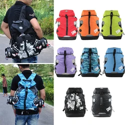 Roller Skates Backpack Men Women Inline Skates Skating Shoes Boots Carry Bag Kid Ice Skates Storage Knapsack Outdoor Sports Bags