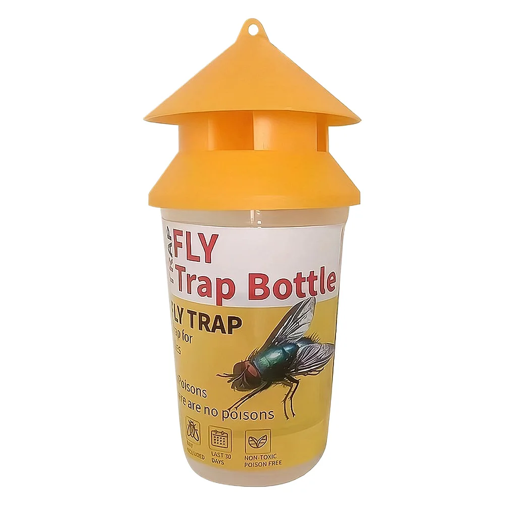 Atrapamoscas colgante para Control de plagas, trampa para moscas y moscas, botella, trampa para moscas de frutas, trampa para insectos, atrapamoscas para jardín al aire libre