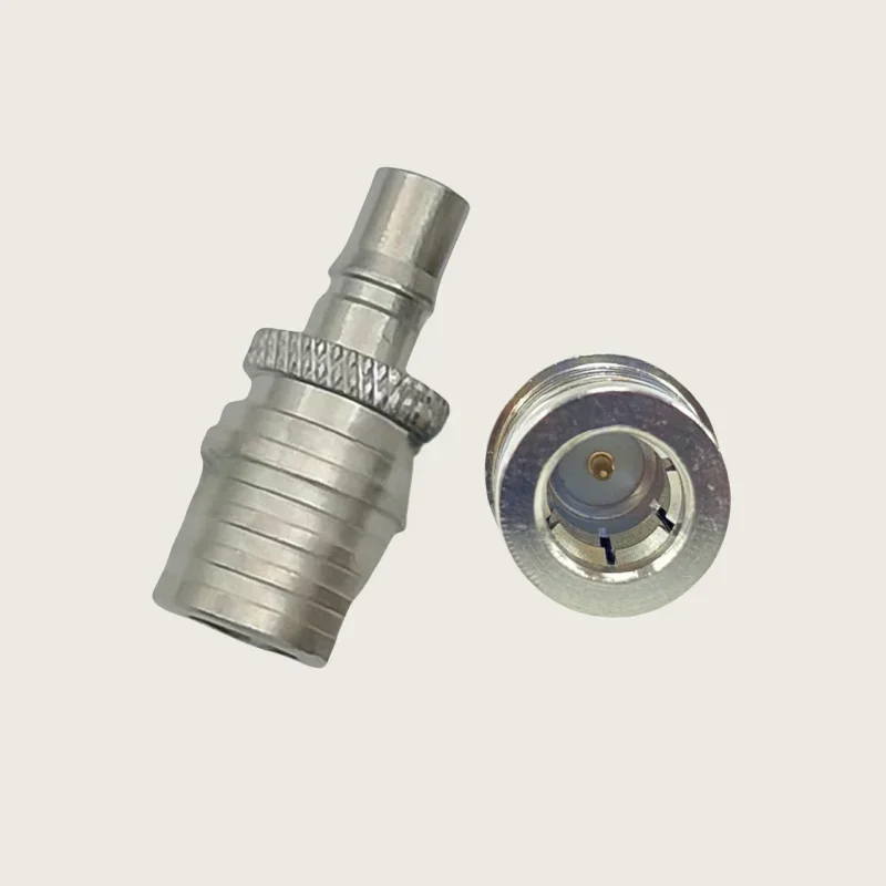 1PCS QMA Male Plug to QMA Female Jack Adapter RF Connector for Electronic Components