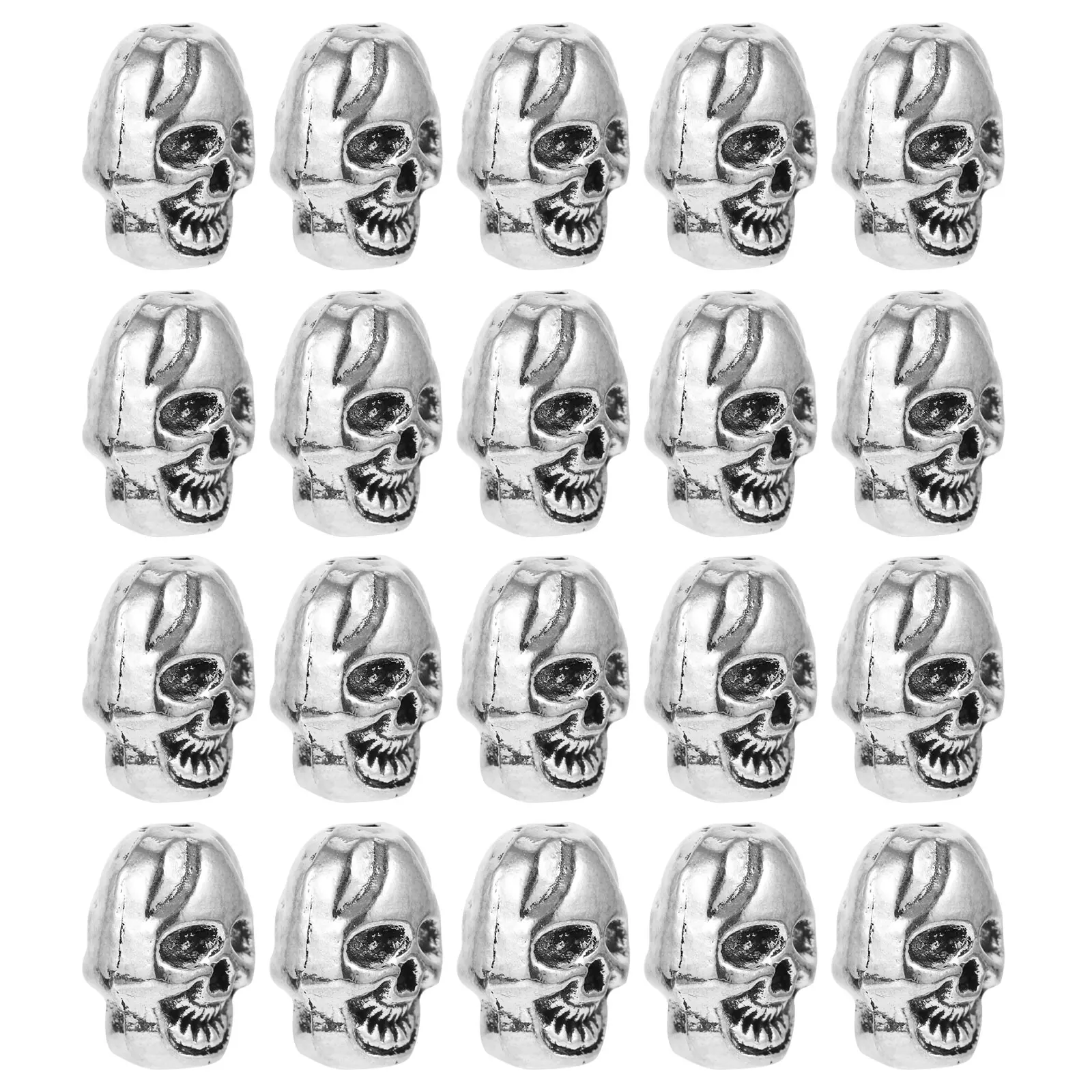 

Skull Jewelry Accessories Bracelet Making Beads Alloy Spacers for Bracelets