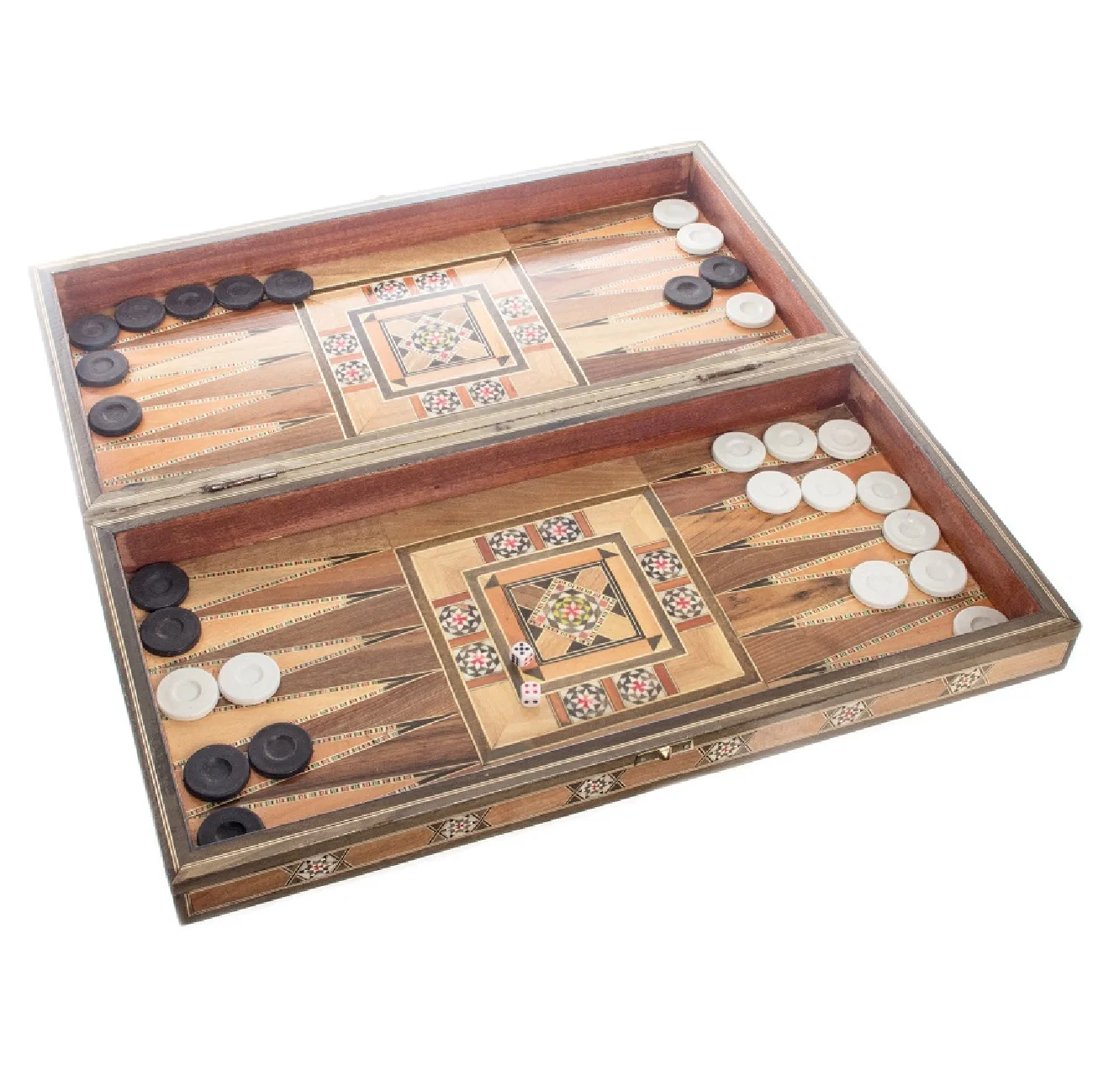 Indian Handmade Backgammon Set Wooden Board Game for Family Fun Game backgammon Christmas gift For Kids Family Game Wholesale