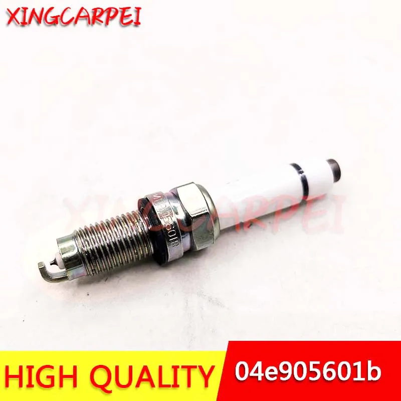 NEW 4pcs 04E905601B PZKER7B8EGS Iridium Spark Plug for Zuendkerze Lavida 1.2 T Golf A1 A3 Q3 for Jetta Seat for Passat