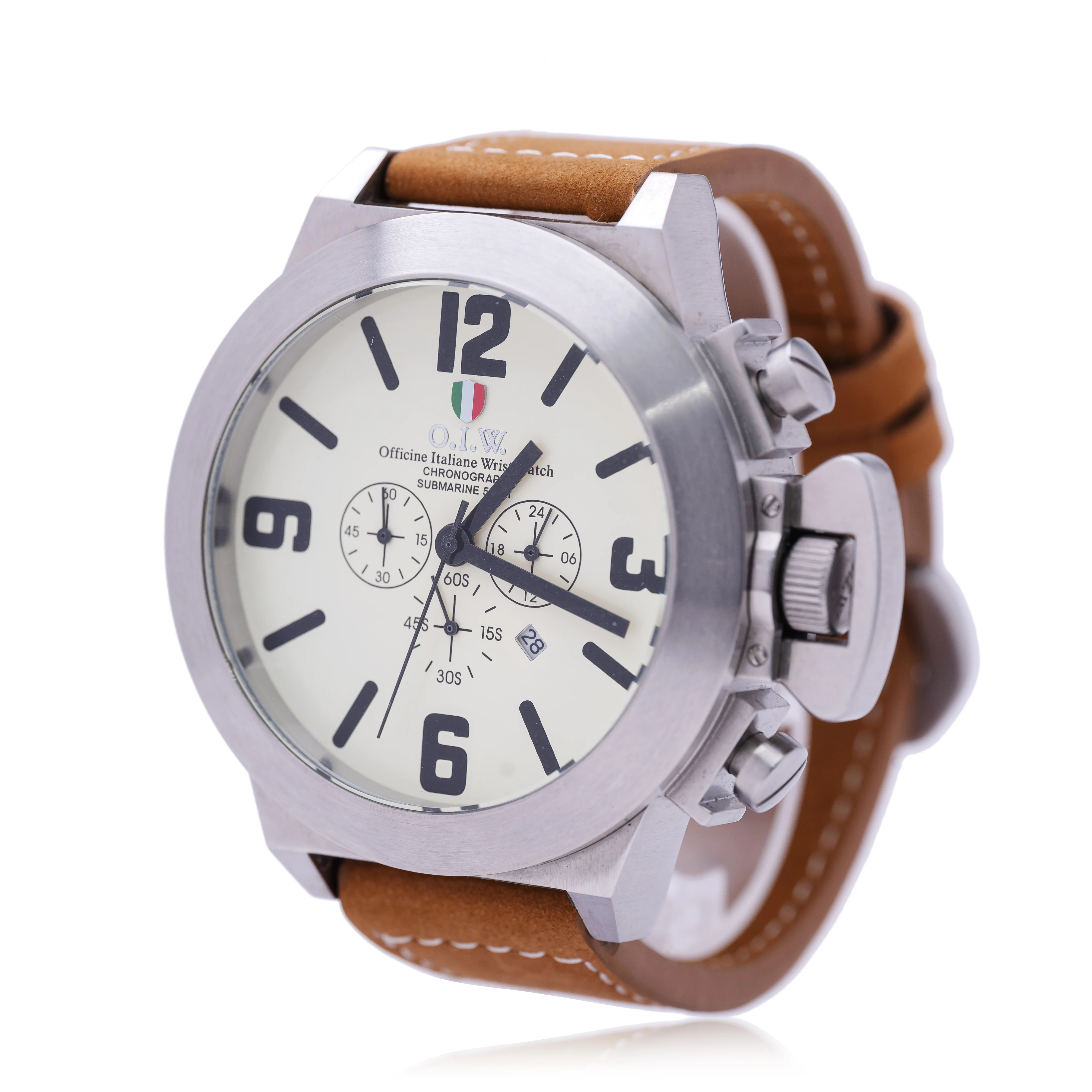 

Новые мужские роскошные часы с винтажным круглым циферблатом, кварцевым механизмом и высококачественным кожаным ремешком.