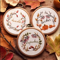 Embroidery DIY Handmade Beginner Creative Embroidery Material Pack European Style