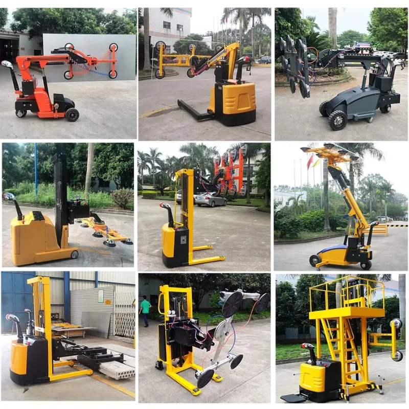 

High-Efficiency Suction Cup Hydraulic Electric Vacuum Glass Lifter Intelligent Glass Installation Lifting Machine For Sale