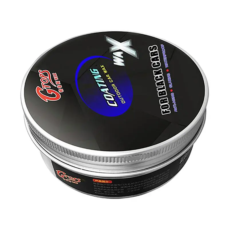 

200g Car Black Wax Polishing Paste Auto Body Paint Care Scratch Remover Wax Car Crystal Hard Wax Paint Scratch Repair Agent