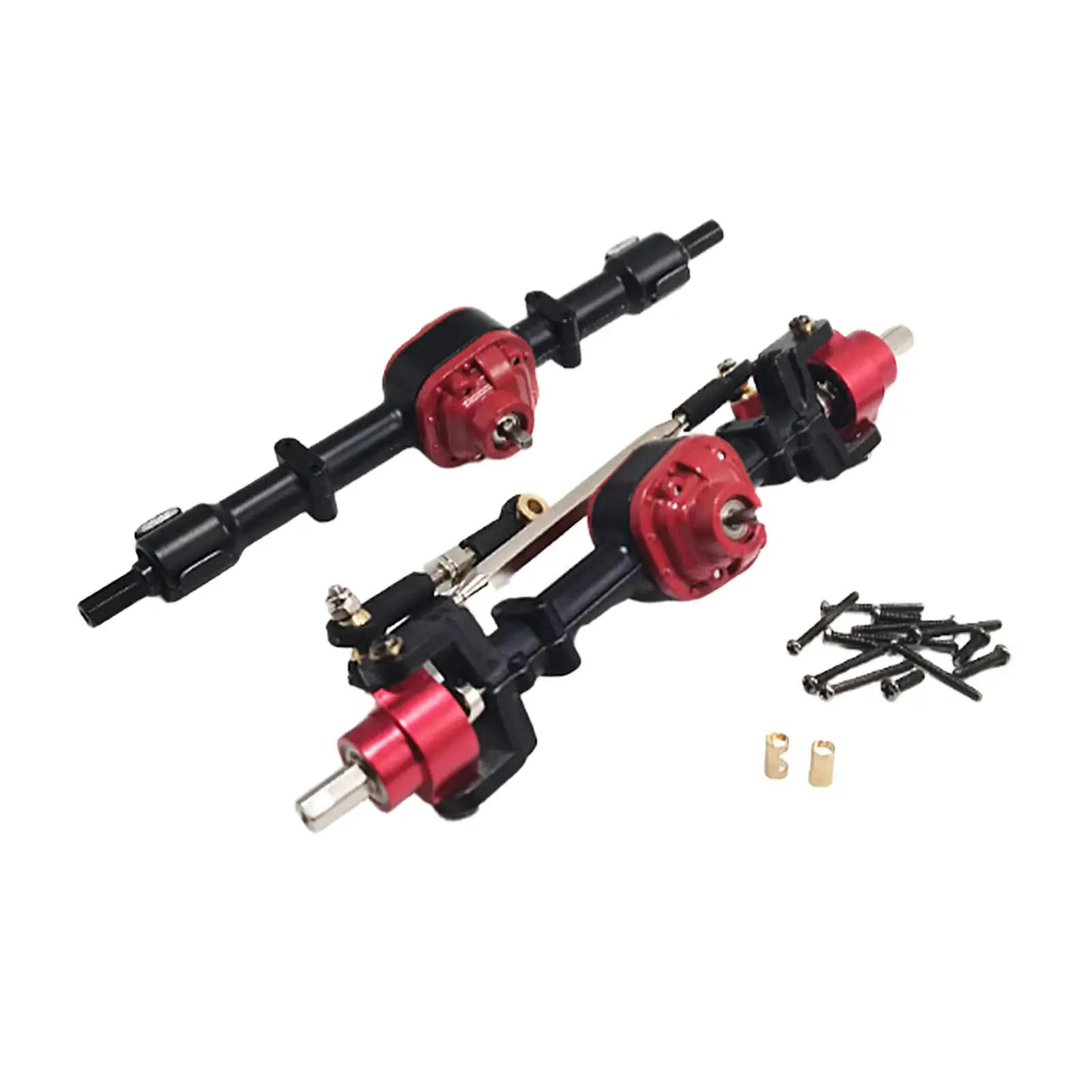 Metal RC Car Front and Rear Axle Set 1 12 Easy Installation High Strength Parts for MN78 MN82 Model Car DIY Modification