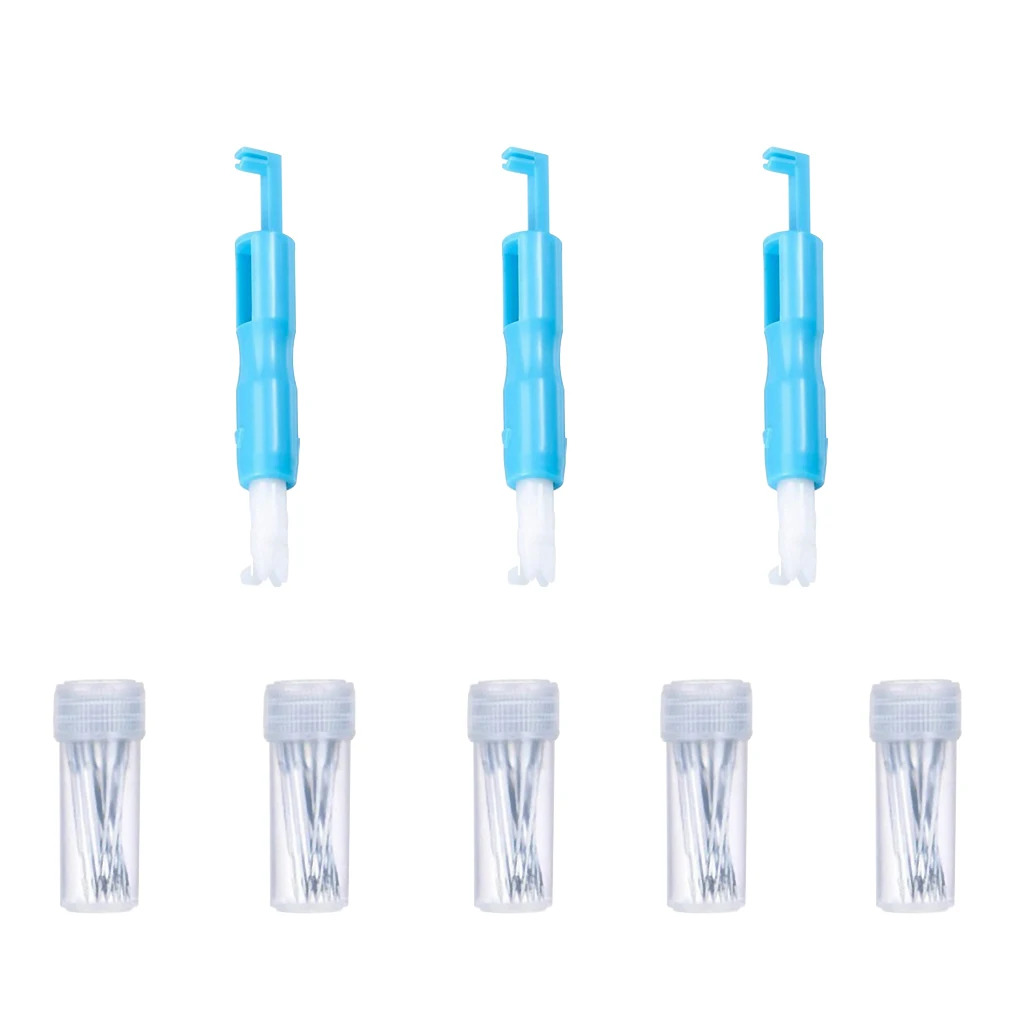 

Комплект для вставки швейной машины из нержавеющей стали, нержавеющий автоматический швейный инструмент, аксессуары для нитевдевателя