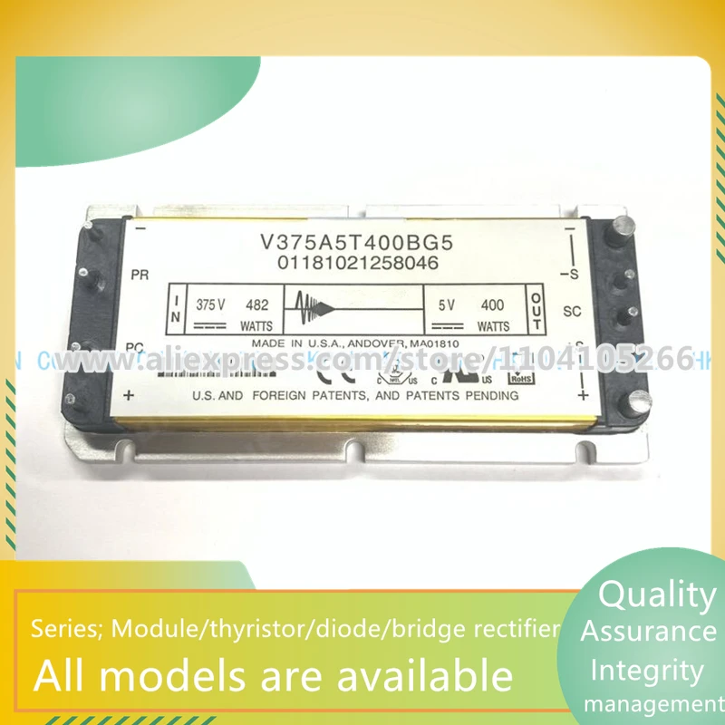 

NEW V375A5H400AL V375A5T400AL V375A5T400BL V375A5T400BG5