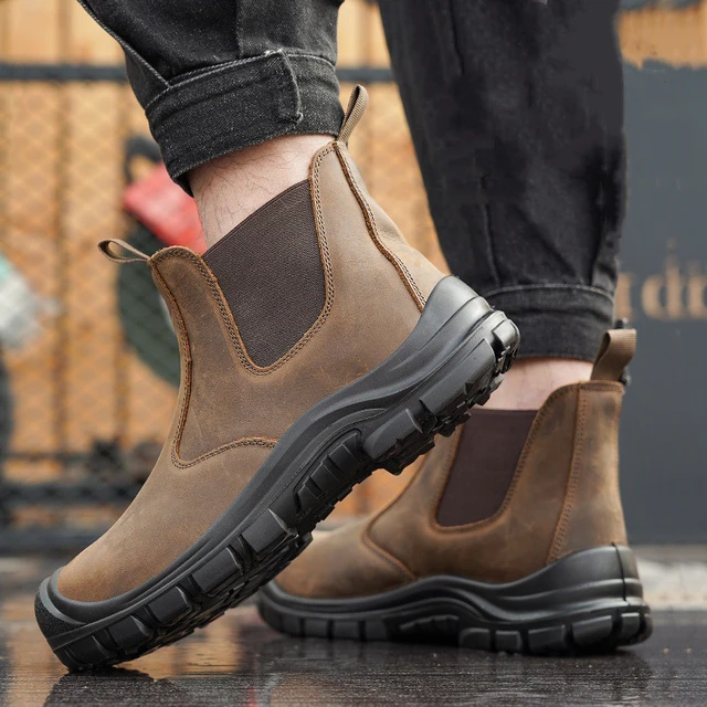 Fashion large size mens boots