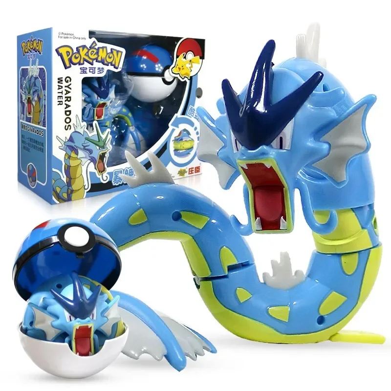 Original Pokémon-Ball-Verwandlungsspielzeug Psyduck Figur Pikachu Mewtwo Gyarados Taschenmonster Pokeball Actionfigur Dragonite – Detail 23
