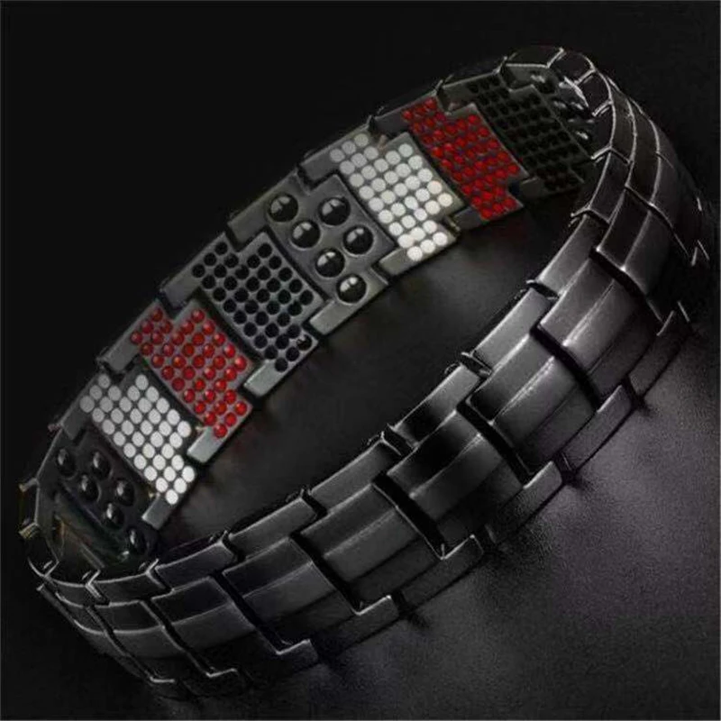 4 in 1 Magnet Bracelet Fashion Jewelry Designer Charms  Sleep Aid Magnetic Therapy Women Men  Wholesale Bulk