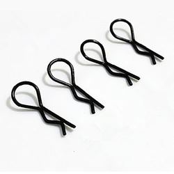 8 adet paslanmaz çelik vücut klipler Pins için 1/8 1/5 Redcat yarış Metal sabit kabuk HSP HPI baja 5b parçaları rovan km rc arabalar