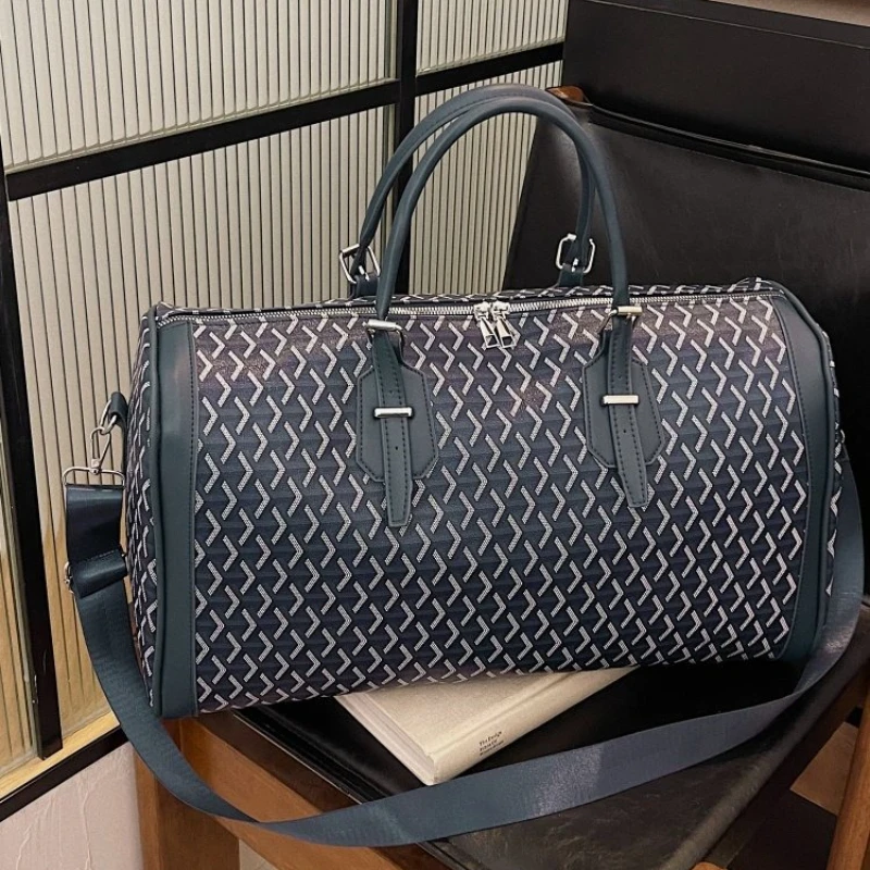 

European and American Style Waterproof Travel Bag, Hand-held Large-capacity Monogram Women's Bag, Crossbody Travel Storage Bag