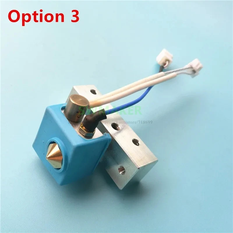 1Set Dremel 3D20 Hotend Extruder Kit Met Koelblok + Verwarming Cartridge + K Thermokoppel