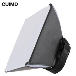 10cm*13cm Camera Photo Universal Foldable Soft Box Flash Diffuser Softbox for Canon 580EX 550Ex 540EZ 430EZ 420EZ 430EX 420EX