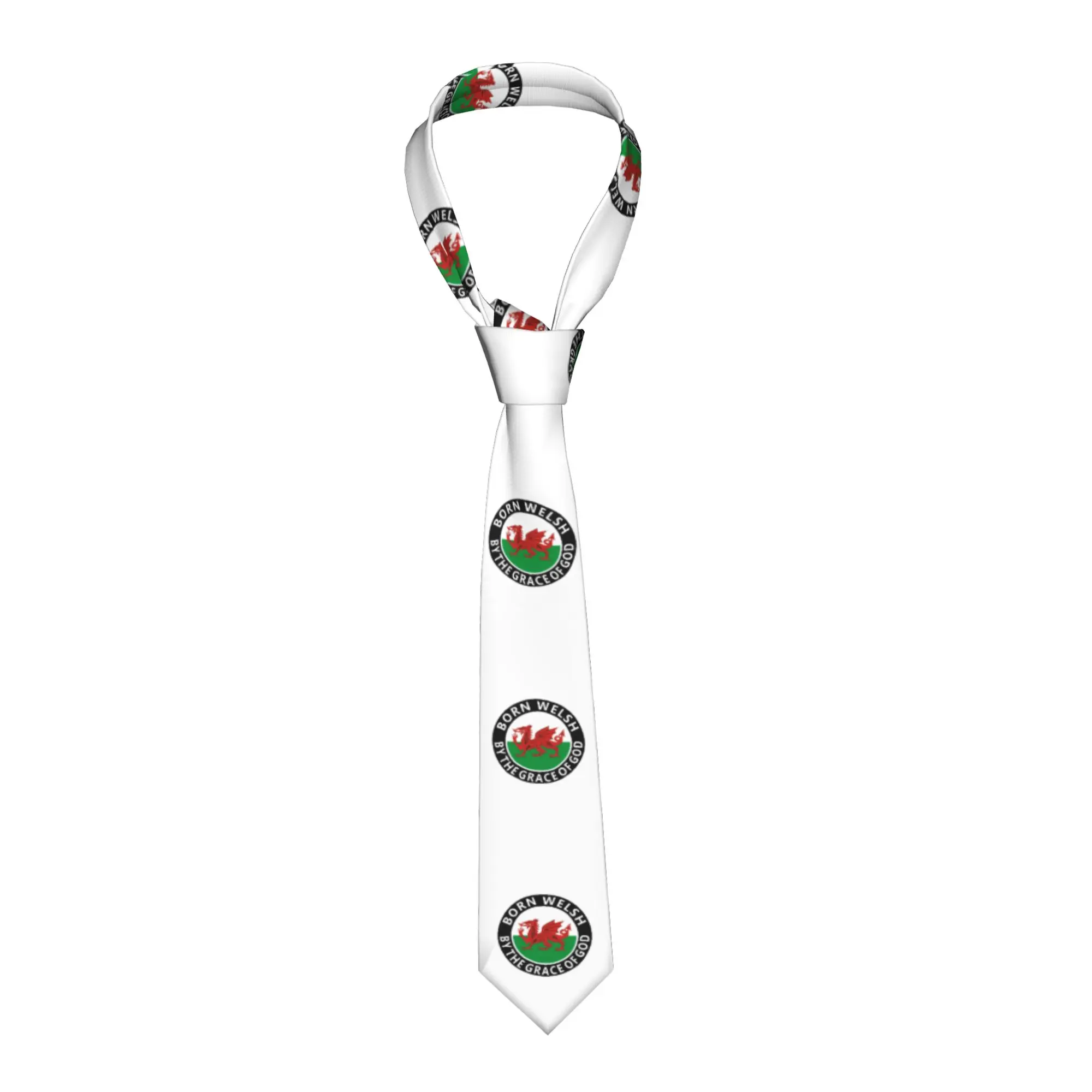 gravata-de-seda-masculina-com-bandeira-oficial-do-pais-de-gales-para-negocios
