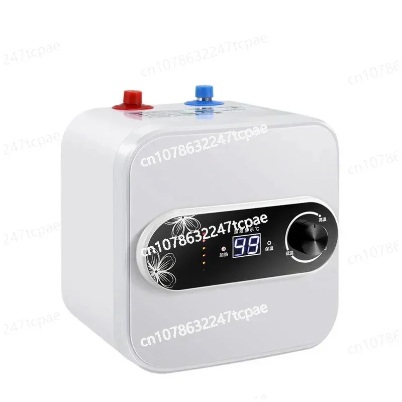 220V 110V 1500W 8L Water Storage Instant Electric Water Heater Rapid Heat Insulation Digital Display Thermostat Knob Control