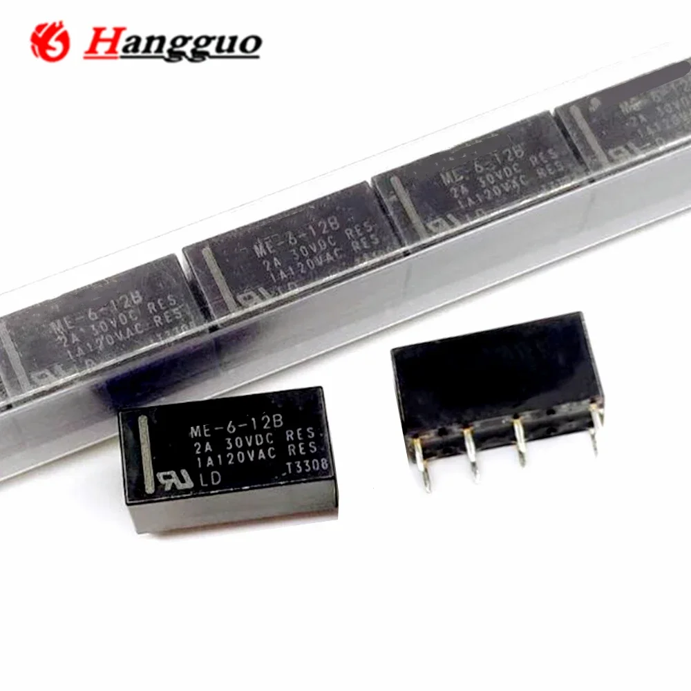 5PCS/Lot Original relay ME-6-12B 12V 2A 8-pin DC12V  8PIN Relay