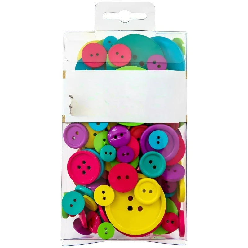 Assorted Size Sew Thru Buttons, 31/2 Ounces