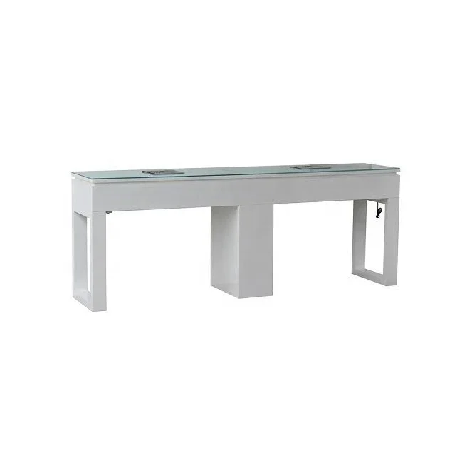 modern design beauty salon desk double nail table