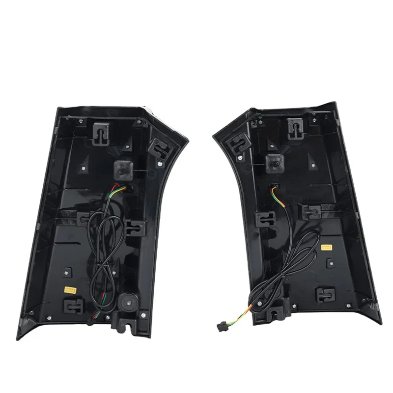 AASS-مصباح مكبح القيادة D-عمود أضواء أضواء خلفية 1 مجموعة ل Jetour Traveller T2 2023 2024 الديناميكي LED بدوره مصباح إشارة #2