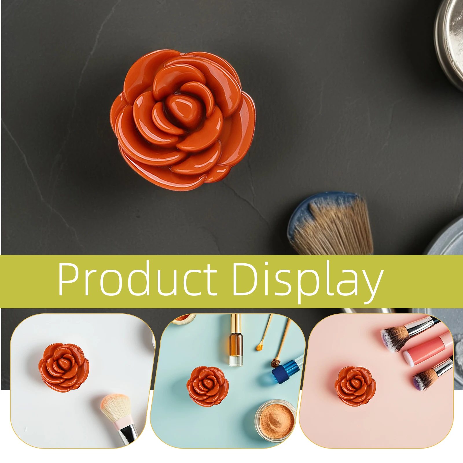 6PCS 리필 가능한 크림 병 화장품 립스틱 아이섀도 포장용 대량 용기