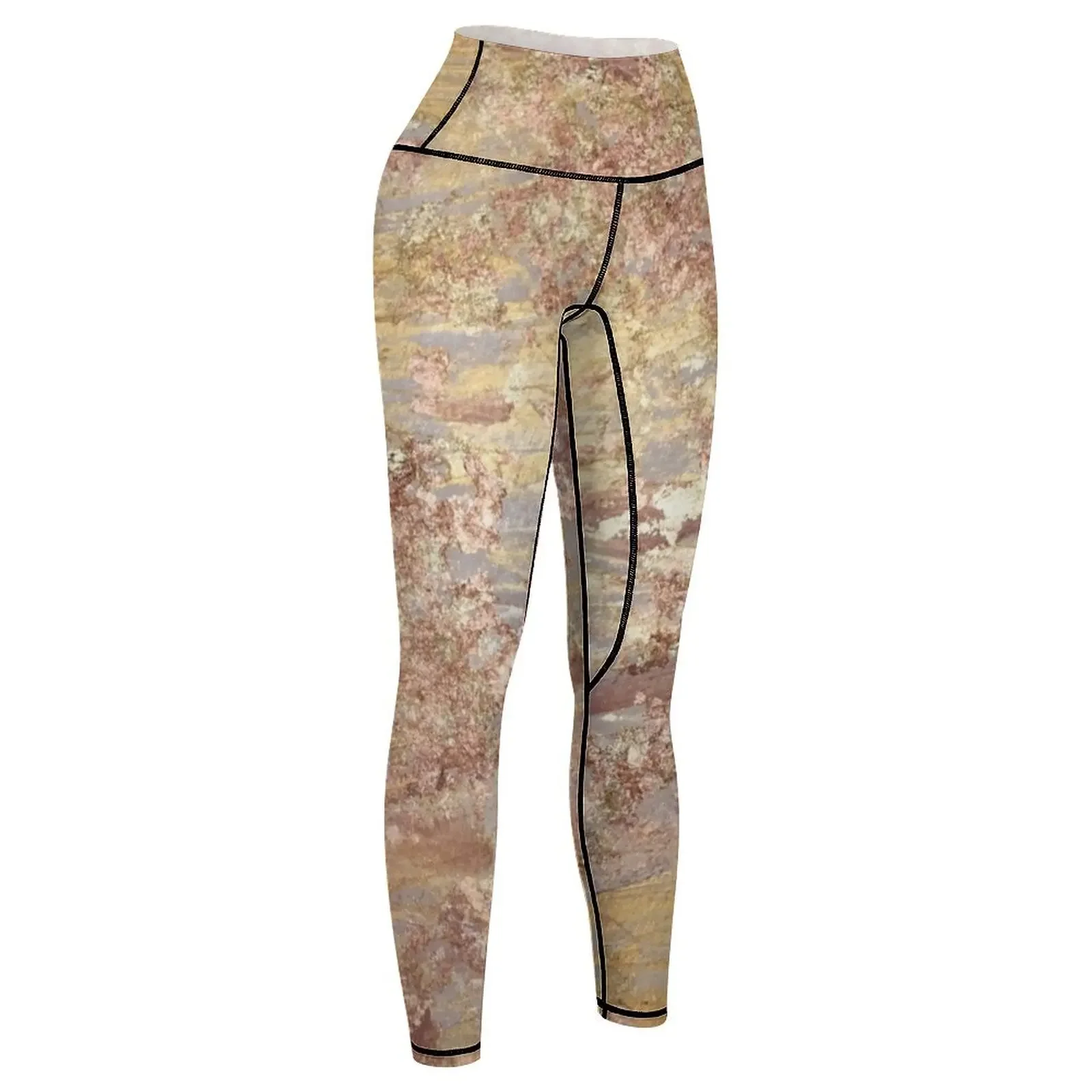 Gouden bling legging sportlegging harembroek hoge taille dameslegging