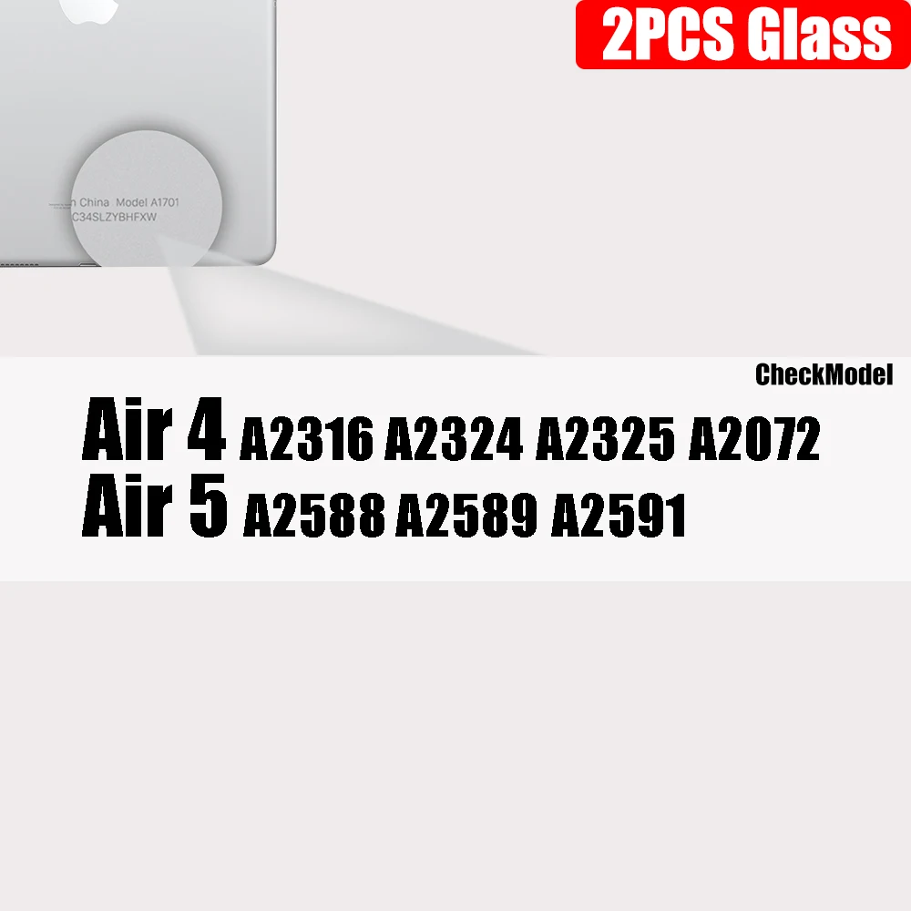 2 stks Helder Gehard Glas Voor Ipad 9 8 7 6 5 9e Generatie 8e 7e 6e Screen Protector Voor Ipad Pro 11 10.5 9.7 Air 5 4 Mini 6