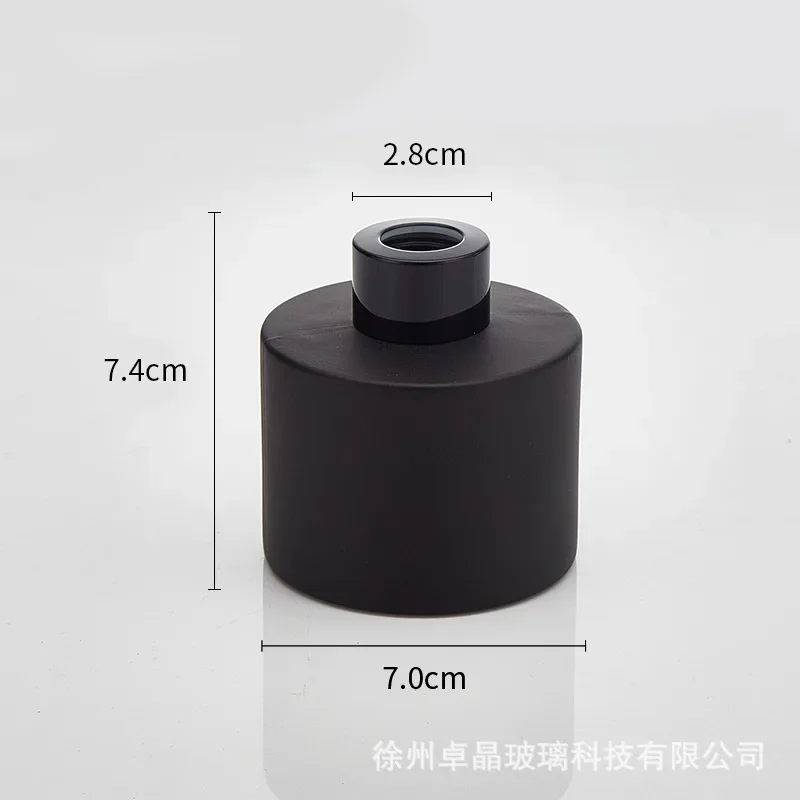 5pcs 100ml Colored Aromatherapy Glass Bottles Scent Diffuser Container Home Decor Ornaments Bottle