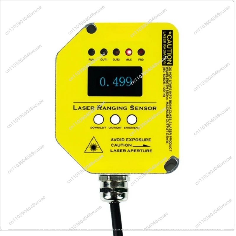 

For Driving Anti-collision High-precision Ranging Displacement Sensor, Medium and Short Distance Industrial Grade Rangefinder