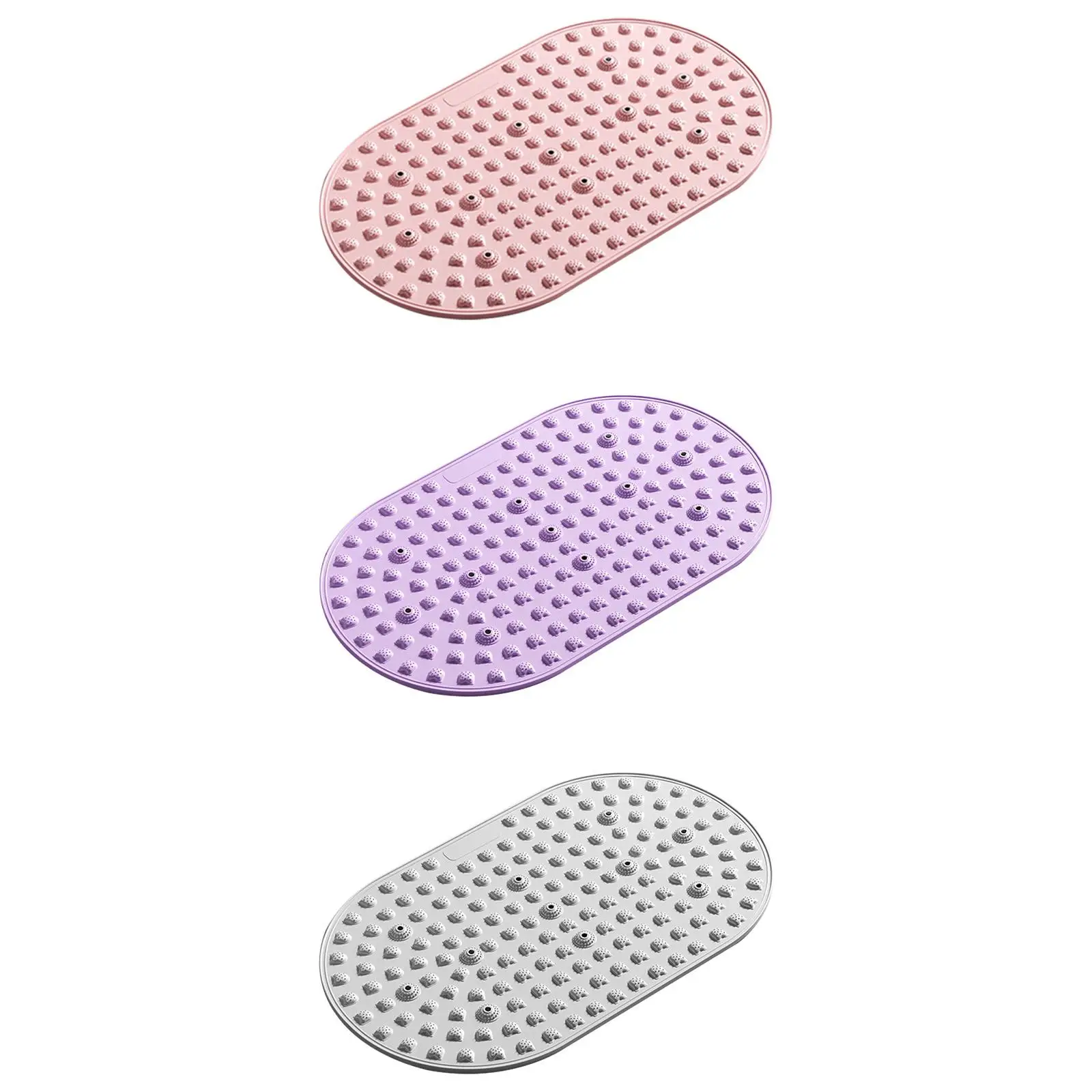 حصيرة تدليك القدم بالابر من مادة TPE، لوازم خفيفة الوزن، وسادة واقفة على الأرض، وسادات لوحة لأصابع القدم للحمام والمكتب والجلوس الطويل