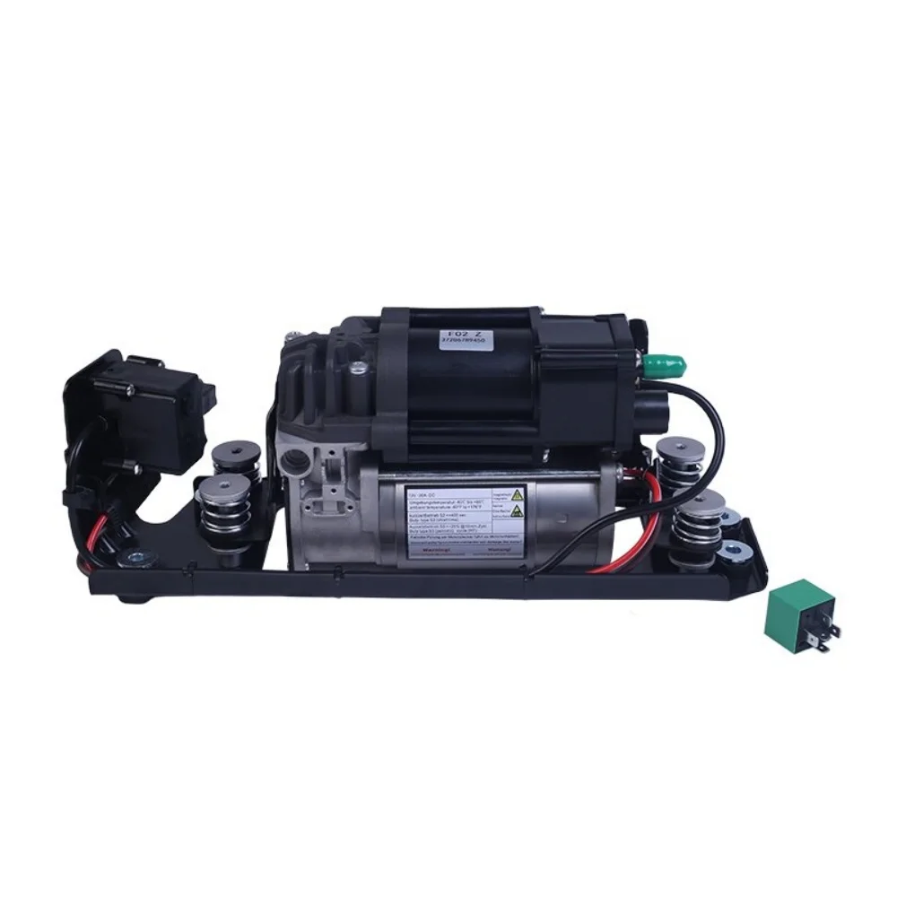 For BMW 535i 550i GT 740i 750Li 760Li F01 F02 F03 F07 37206864215 37206789165Air Suspension Compressor Pump Bracket Valve Block