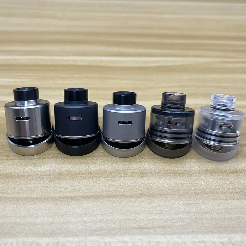 

Атомайзер WICK'D MTL RDA, обслуживаемый дрип 22 мм, с одной катушкой, с BF PIN и тремя воздуховодами