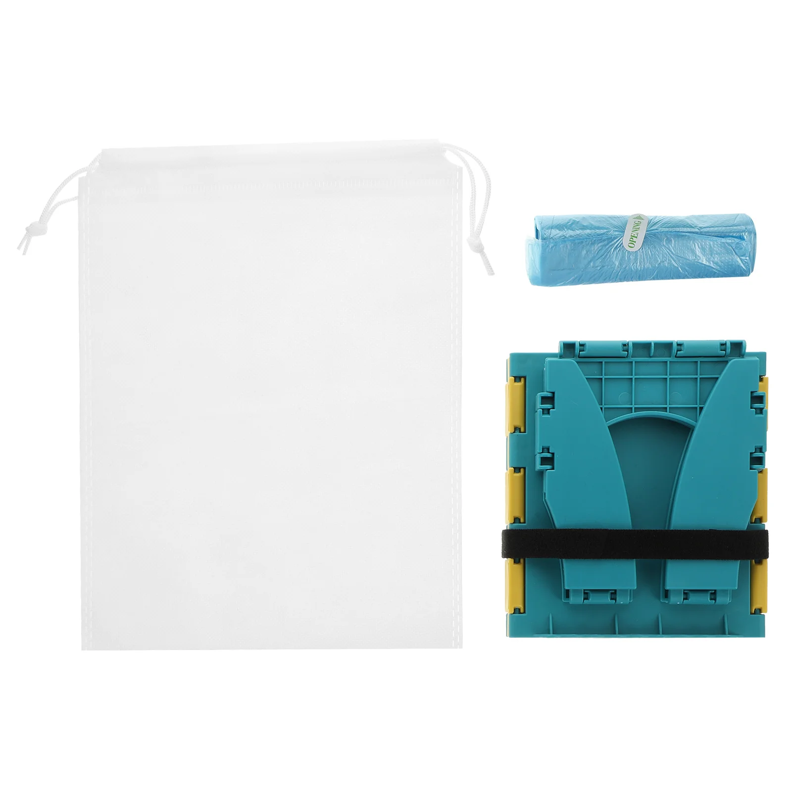 مرحاض أطفال قابل للطي، مقعد نونية للسفر، مرحاض تدريب بلاستيكي للأطفال الصغار، خفيف الوزن، مدمج، مادة PP متينة، سهلة الاستخدام #6