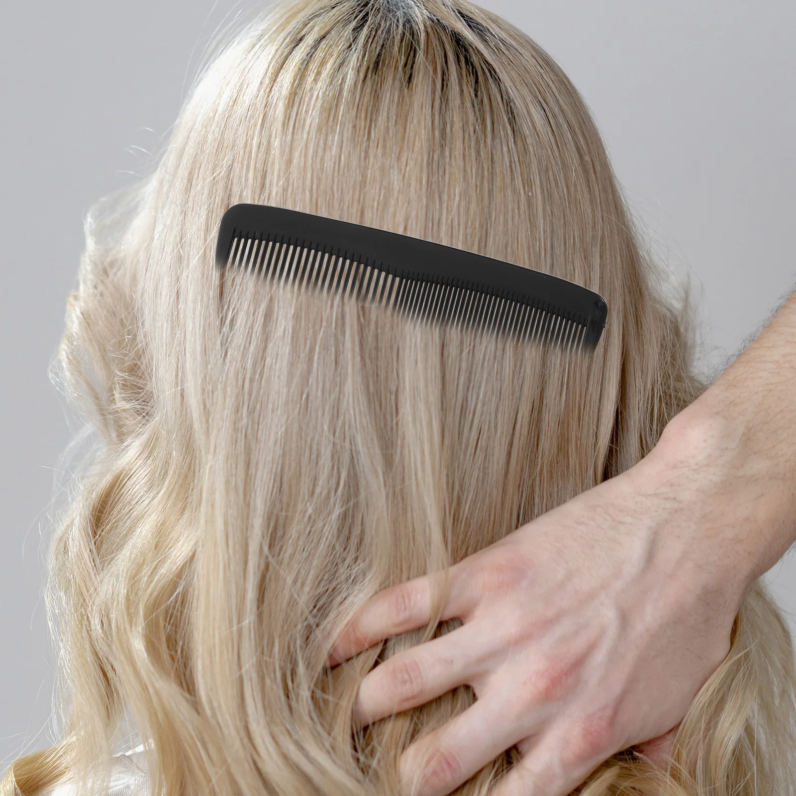 50 قطعة من أمشاط السفر خفيفة الوزن بتصميم مريح ومضادة للأمشاط لجميع أنواع الشعر، مجموعة مشط اختيارات الشعر للنساء