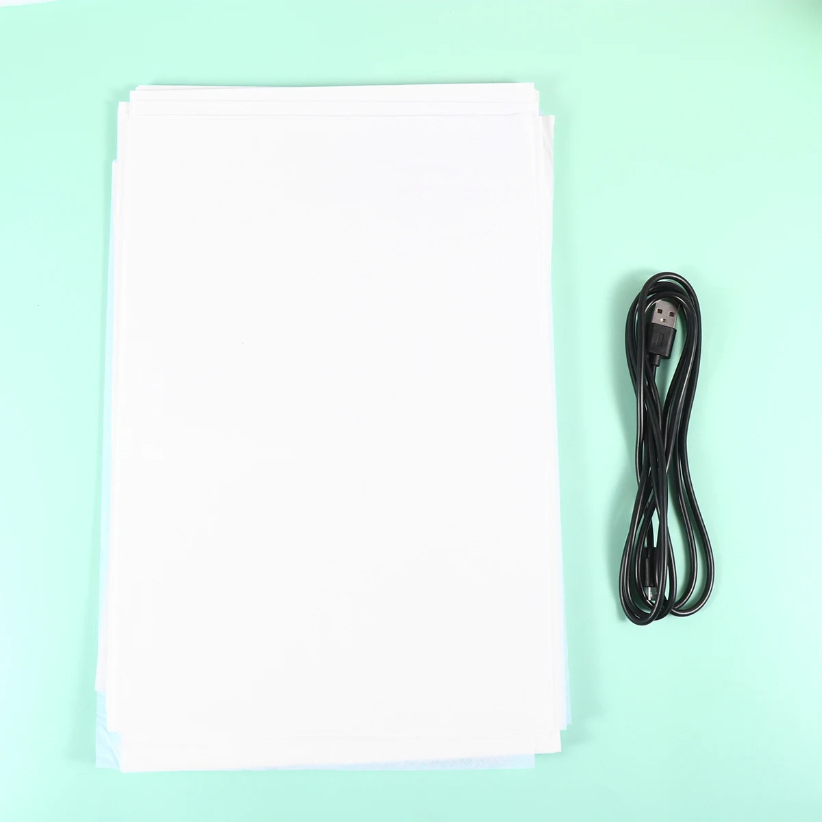 Portable LED Lightbox Tracing Board A4 Size Ultra Slim Drawing Pad for Stenciling 2D Animation Calligraphy Embossing