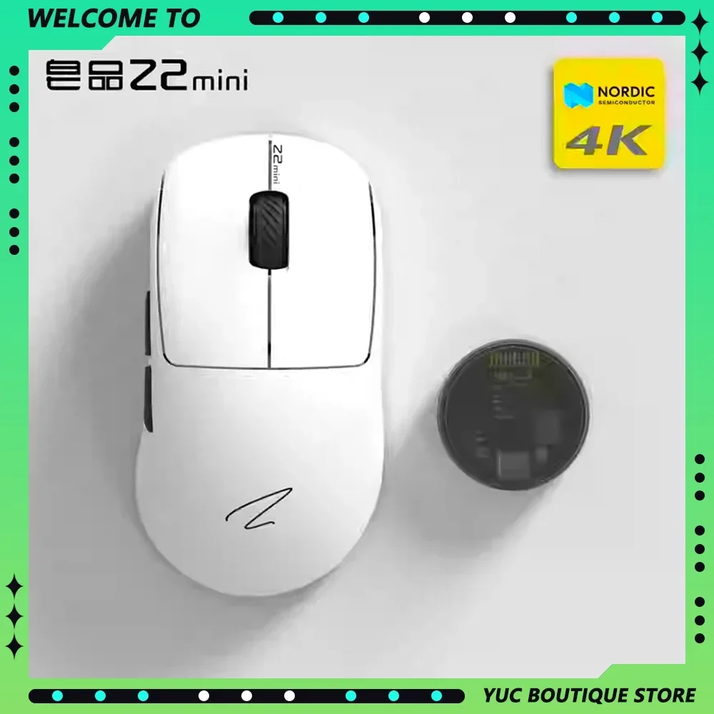 Zaopin Z2 Mini Gaming E-spoort Ergonomic Mouse PW3395 Sensor 3-Mode Low Delay Lightweigh 4K Wireless Mouse PC Gamer Accessory