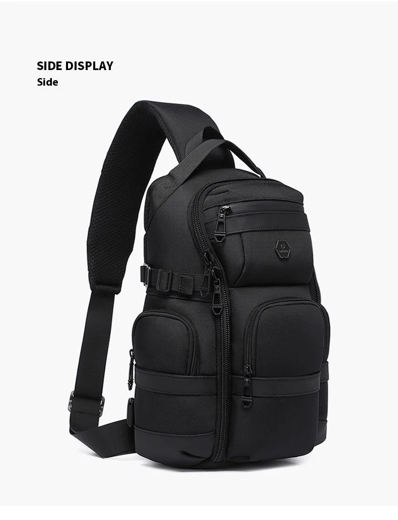 OZUKO Crossbody Bag Large Capacity Shoulder Bags for Male Waterproof Chest Bag Tactical Sling Messenger Bags Men Outdoor Sports