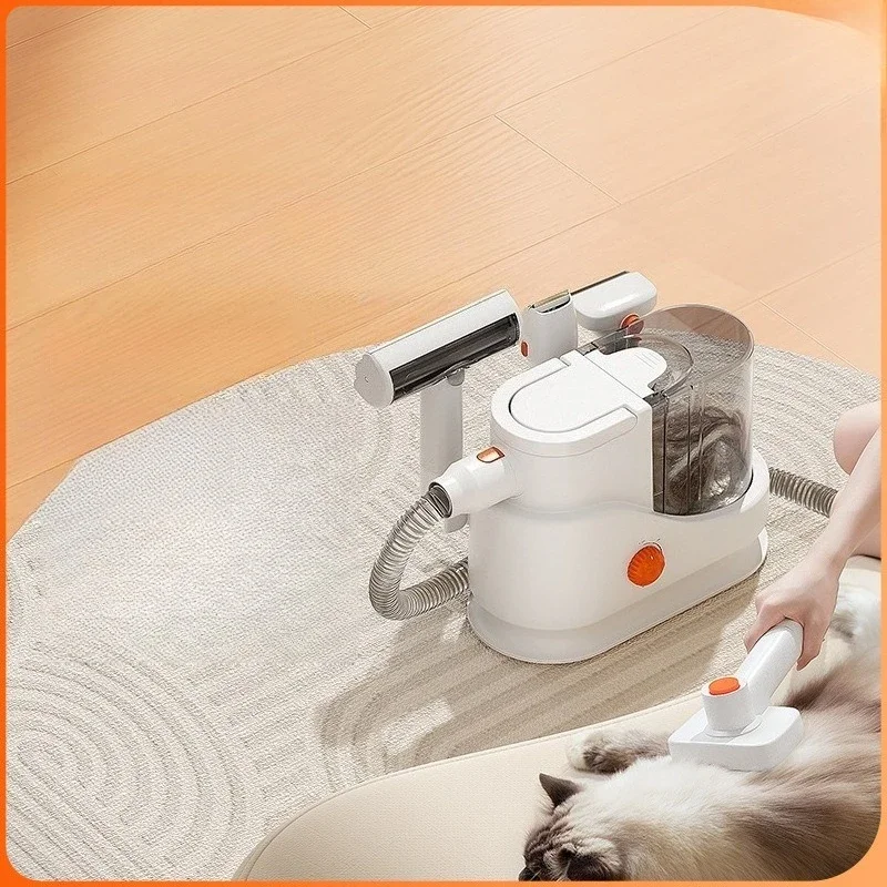 Pet cat and dog cleaning machine, professional electric push and shear multi-functional hair trimmer