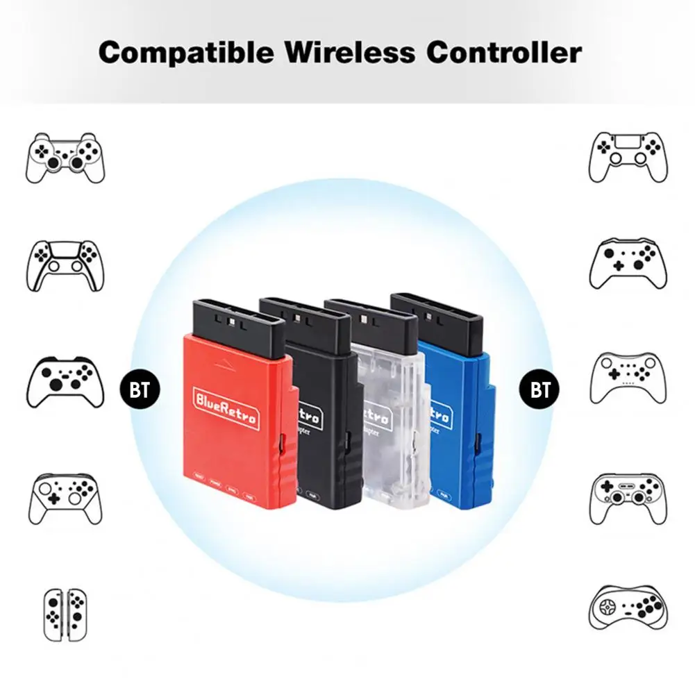 

Solid Game Console Adapter Gaming Accessories Game Component Reliable Bluetooth-compatible Controllers Converter