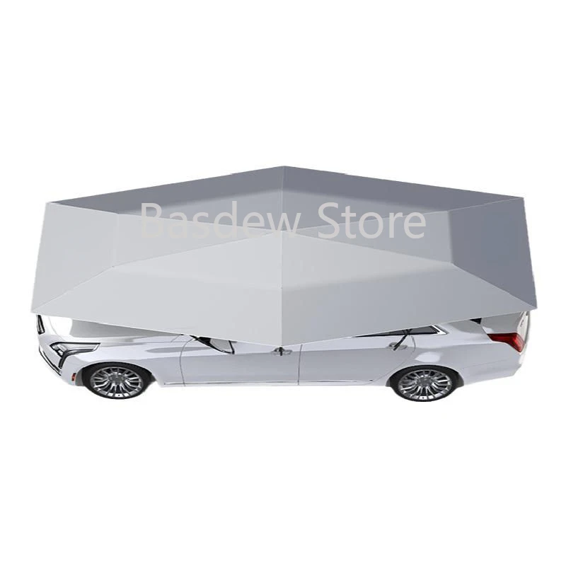 New car sunshade roof full automatic telescopic shed heat insulation roof tent full automatic