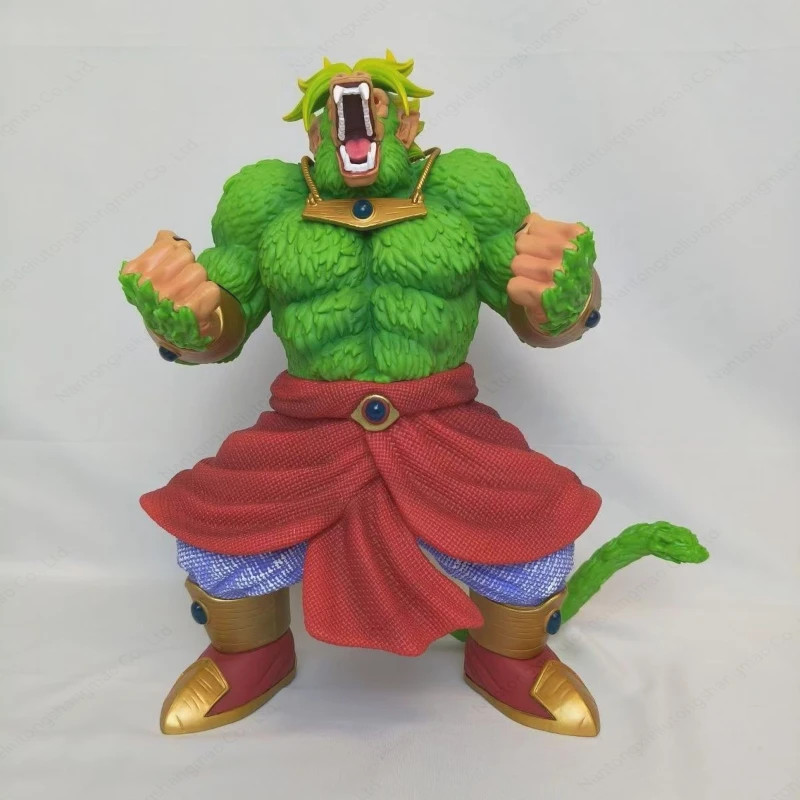

36cm Dragon Ball Super Saiyan Great Ape Big Broly Blond Hair Scenes Model Collectible Figures Home Decoration Toy Model Gift