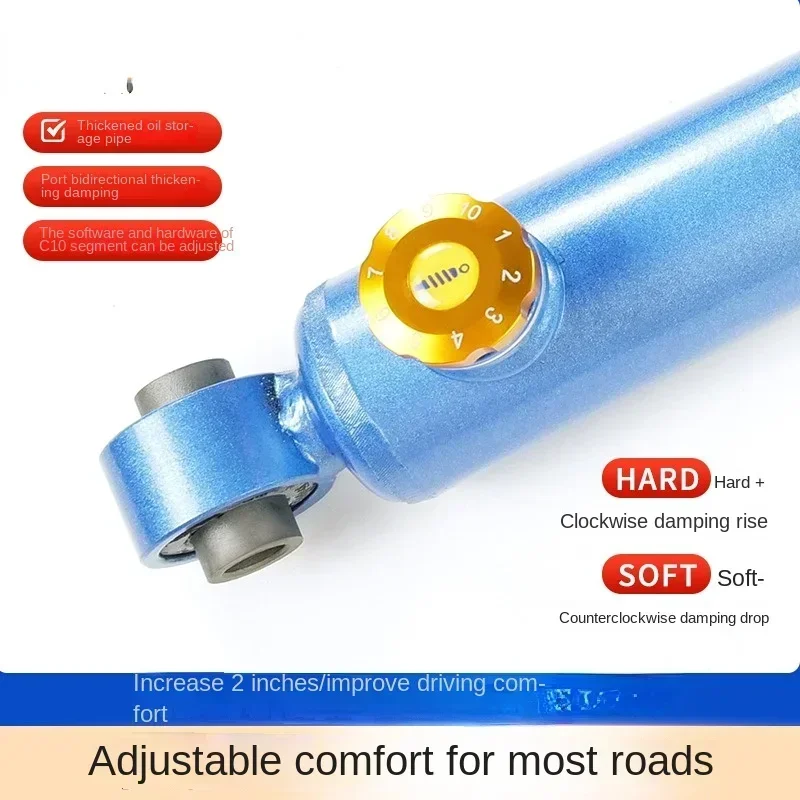 

Adjustable 2-Inch Shock Absorber 3/5/7/9 Modified Raised Comfortable Suspension System for Enhanced Driving Experience