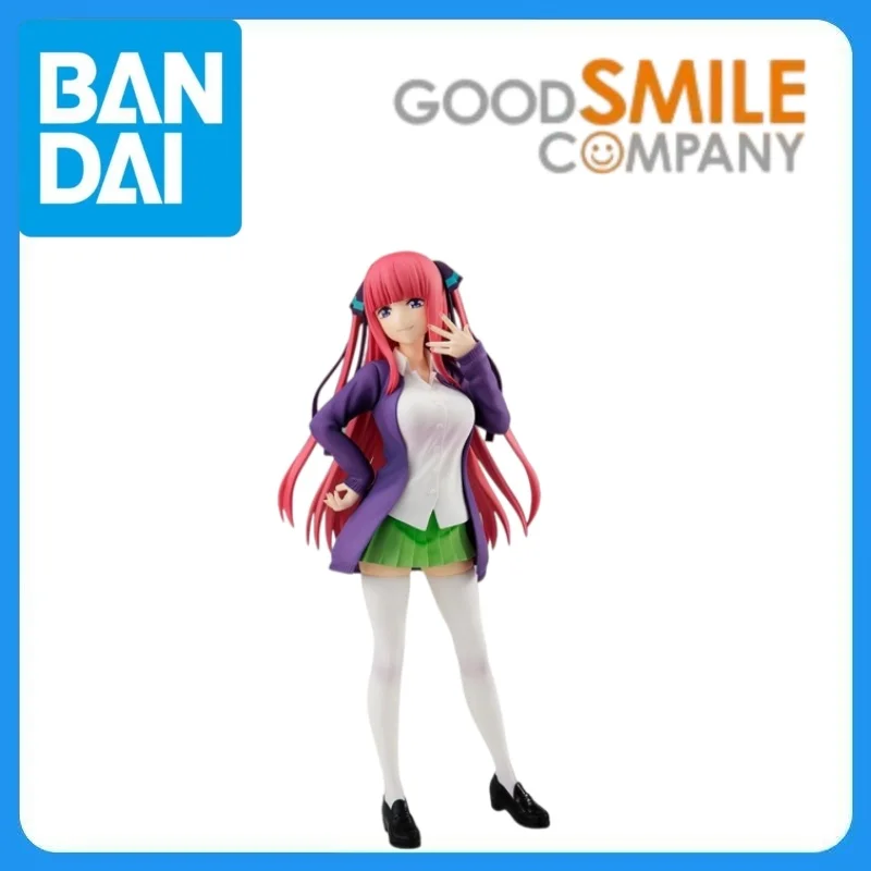 In Stock Genuine Good Smile Company Gotoubun No Hanayome ∬ Nakano Nino Pop Up Parade Anime Figure Garage Kit Model Toys