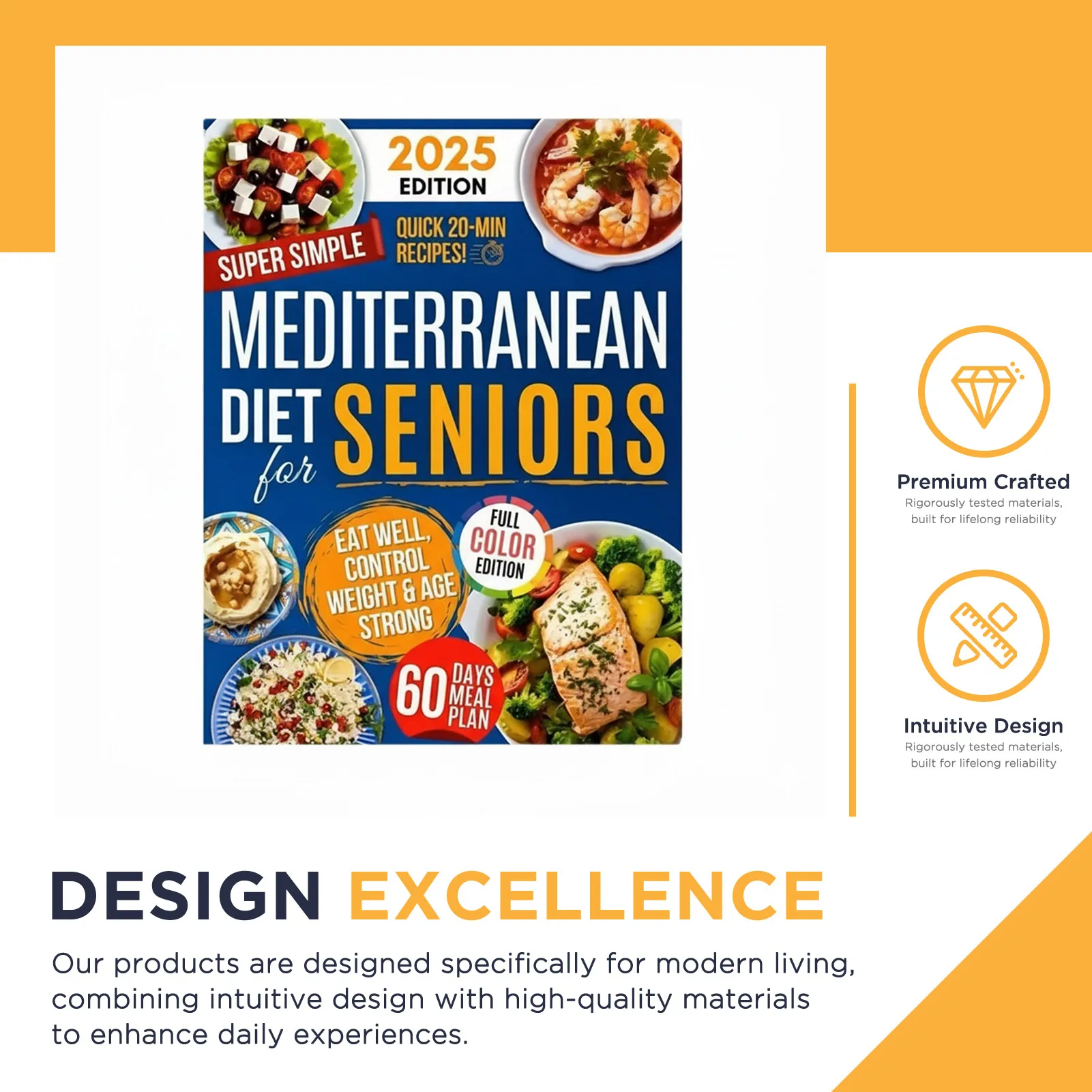 Super Simple Mediterranean Diet Cookbook for Seniors Healthy Cooking Guide with Low Sodium Low Fat Recipes