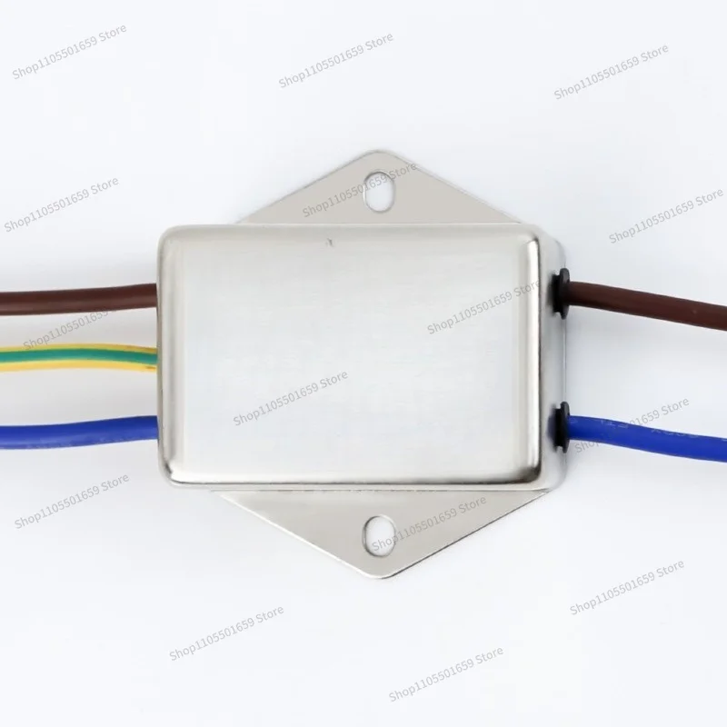 For EMI Power Filter CW1BL2-10A-L040 3A6A10A Lead Type 220VAC Dual Stage Single Phase AC